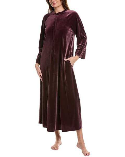 Natori Natalie Mandarin Zip Caftan Women's