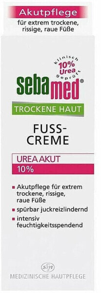 Fußcreme für trockene Haut