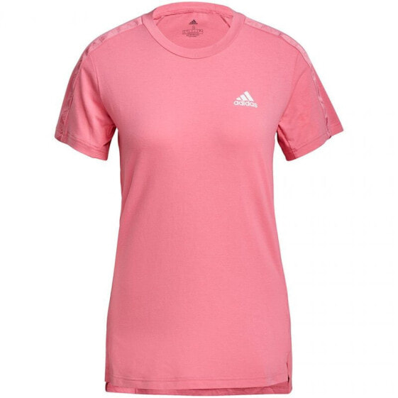 Футболка спортивная Adidas Aeoready Designed 2 Move женская розовая