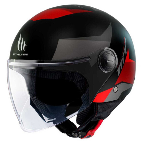 MT Helmets Street S Poke open face helmet