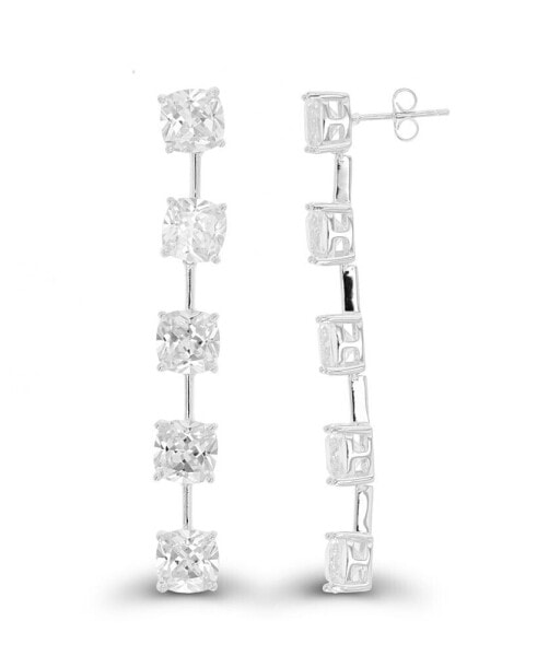 Dangling Earrings in Sterling Silver