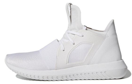 Светлые женские кроссовки Adidas Originals Tubular Defiant розового цвета