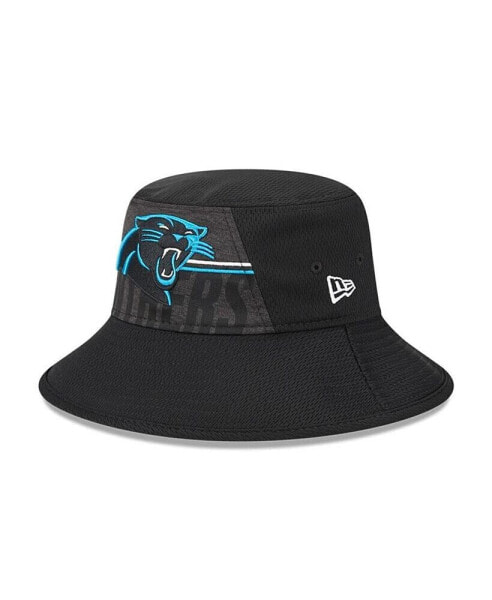 Men's Black Carolina Panthers 2023 NFL Training Camp Stretch Bucket Hat