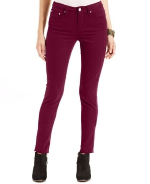 American Rag Women's Skinny Jeans Red 0
