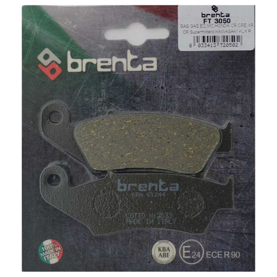 BRENTA MOTO 3050 organic rear Brake Pads