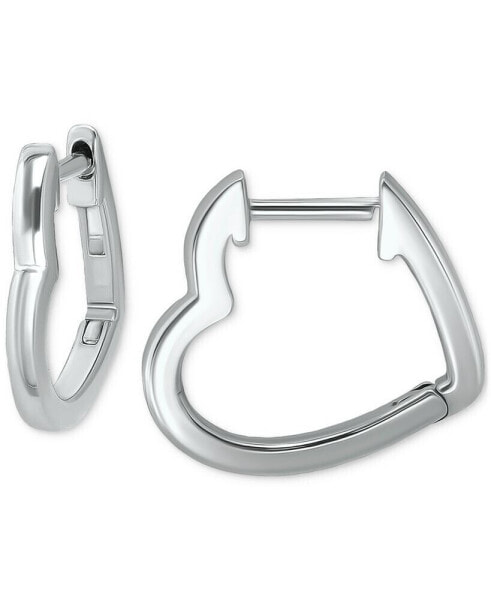 Heart Huggie Hoop Earrings, xmm, Created for Macy's