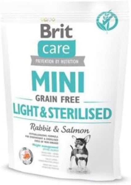Brit Care Mini Light & Sterilised 7 kg Rabbit Salmon