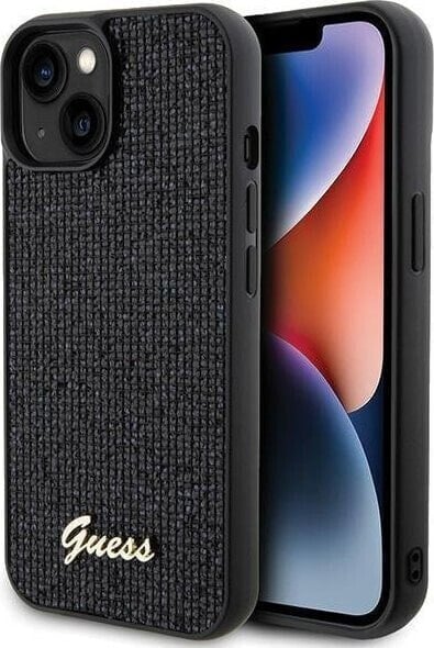 Guess Guess GUHCP14SPMSDGSK iPhone 14 / 15 / 13 6.1" czarny/black hardcase Disco Metal Script