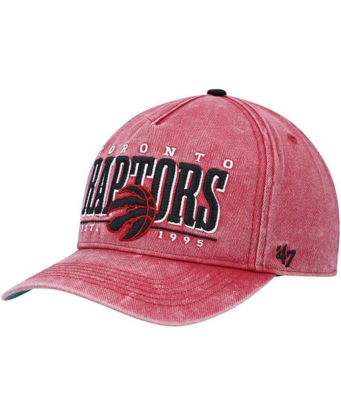 Men's Red Toronto Raptors Fontana Hitch Snapback Hat