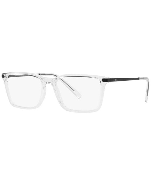 Men's Rectangle Eyeglasses, AX3077