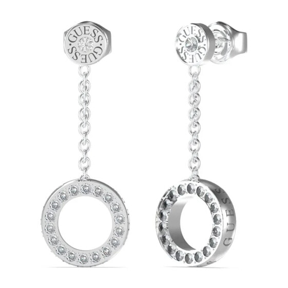 GUESS JUBE03161 Circle Lights Earrings