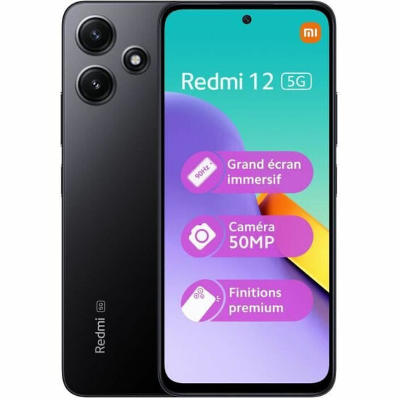 Смартфоны Xiaomi Redmi 12 4 GB RAM 6,8" 128 Гб Чёрный