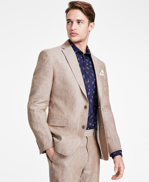 Men's Slim-Fit Linen Suit Jackets, Created for Macy's