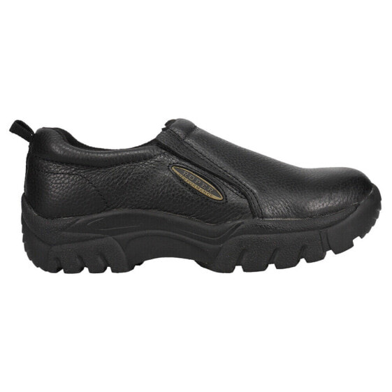 Roper Performance Slip On Mens Black Casual Shoes 09-020-0601-0208