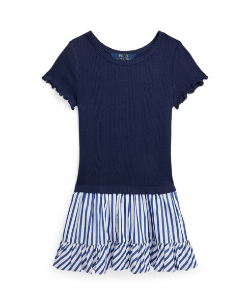 Платье для малышей Polo Ralph Lauren "Pointelle-Knit Cotton"