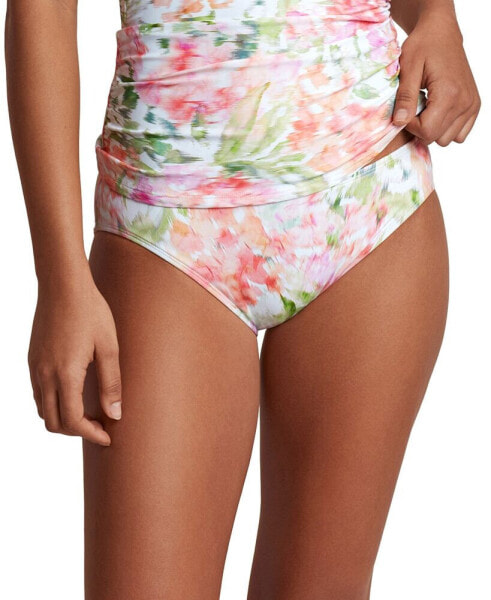 Women's Floral-Print Bikini Bottoms