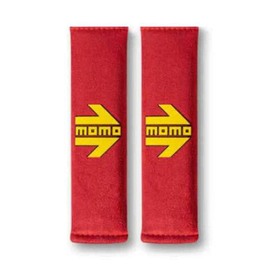 Накладки на ремни безопасности Momo MOMLSHP001R Красный
