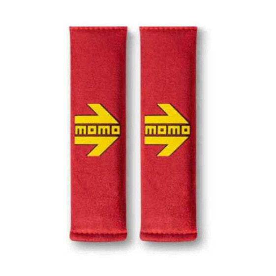 Seat Belt Pads Momo MOMLSHP001R Red