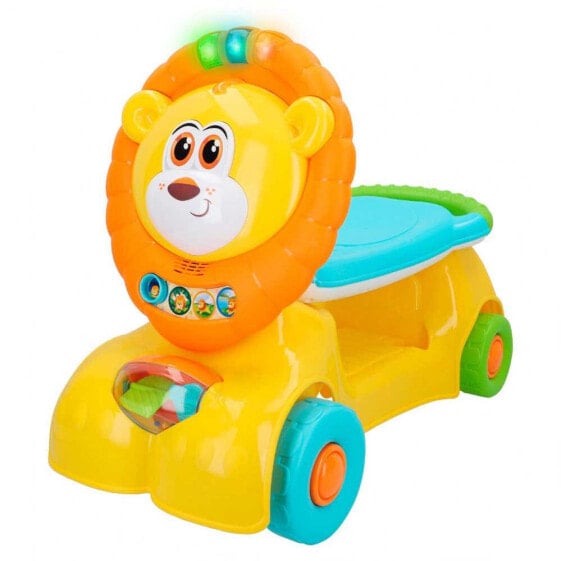 WINFUN 3-in-1 Grow-With-Me Lion Scooter Ride-On Walker