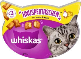 Katzenleckerli Knuspertaschen mit Huhn & Käse, 60 g