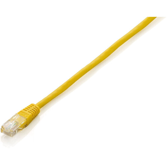 Жесткий сетевой кабель UTP кат. 6 Equip 625461 Жёлтый 2 m