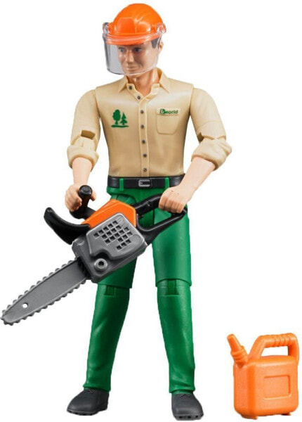 Фигурка Bruder Lumberjack bWorld figurine Lumberjack (Лесоруб)