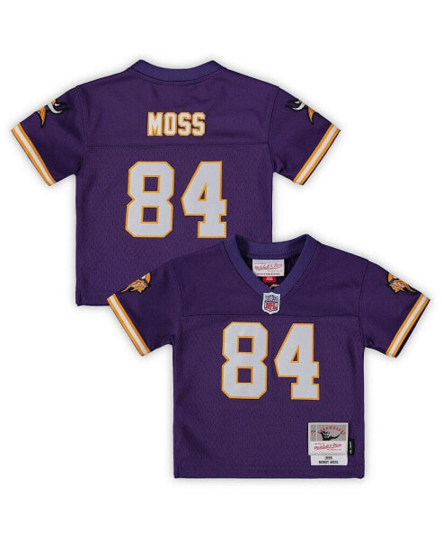 Infant Boys and Girls Randy Moss Purple Minnesota Vikings 1998 Retired Legacy Jersey
