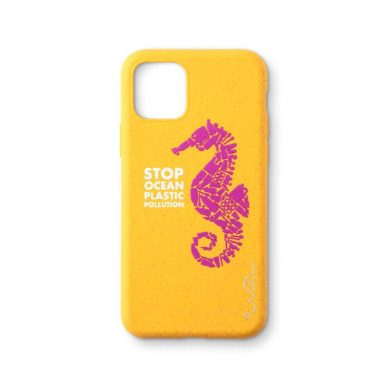 Чехол для смартфона Fashiontekk AB Fashion Seahorse для Apple iPhone 11 Pro 14.7 см розово-желтый