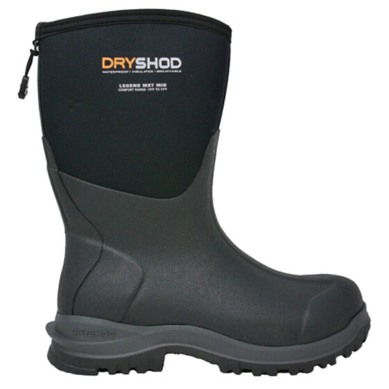 Dryshod Legend Mxt Mid Pull On Mens Black Casual Boots LGX-MM-BK