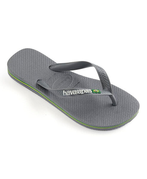 Men's Brazil Logo Flip-Flop Sandals