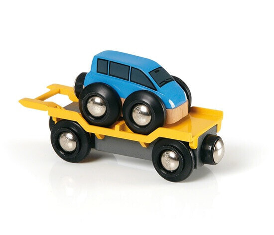 BRIO Car Transporter, Model Railways Parts & Accessories, 0.3 yr(s), Black, Blue, Yellow