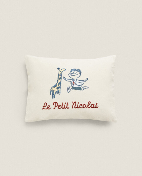 Children's le petit nicolas ® cotton cushion cover