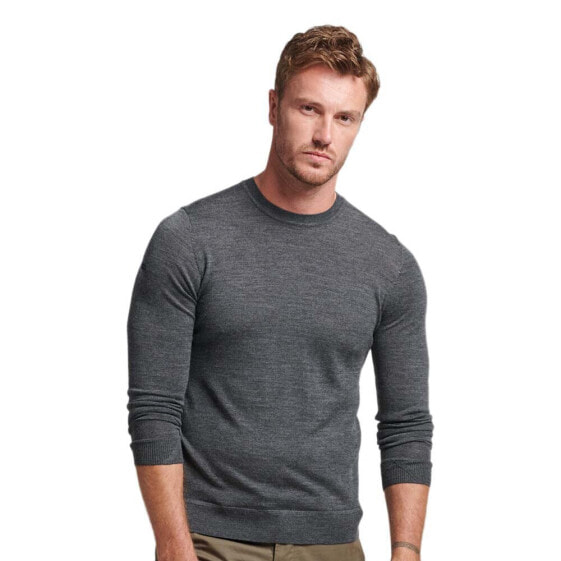 SUPERDRY Studios Merino Crew Neck Sweater