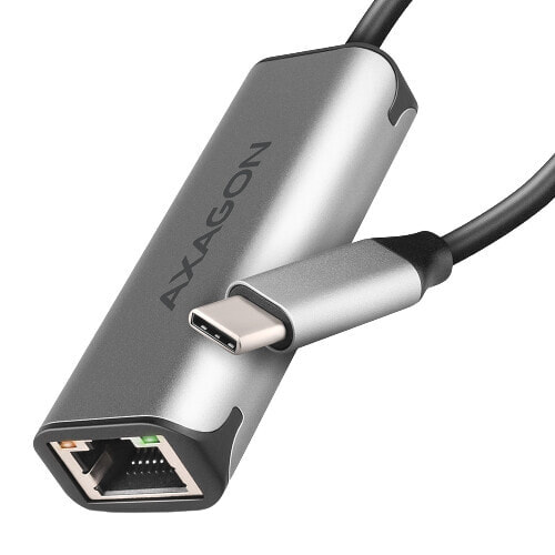 AXAGON ADE-25RC - Internal - Wired - USB Type-C - Ethernet - 5000 Mbit/s - Grey