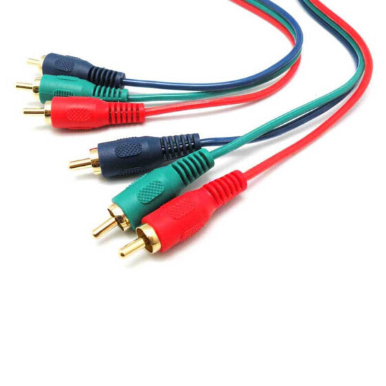 EUROCONNEX 3xRCA RGB cable 5 m