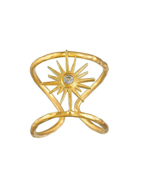 Divine Dreams Starburst Adjustable Ring