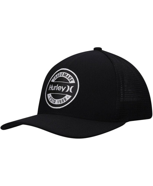Men's Black Charter Trucker Snapback Hat