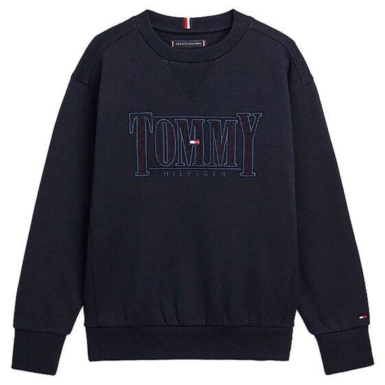 TOMMY HILFIGER Cord Applique sweatshirt