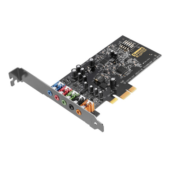 Звуковая карта Creative Labs Sound Blaster Audigy FX - 5.1 каналов - 24 бита - 106 дБ - PCI-E x1