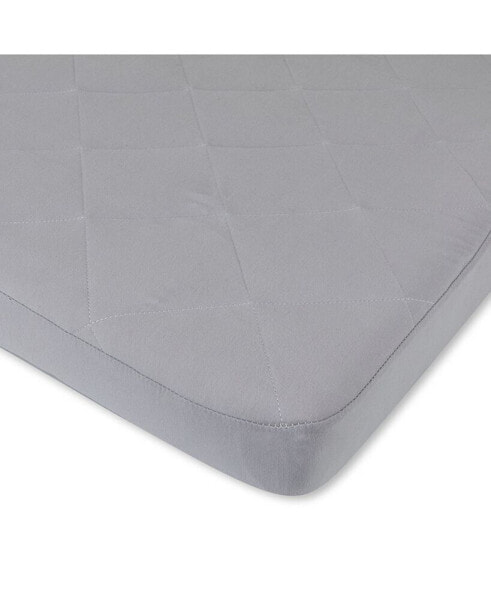 Water Resistant Quilted Playard Pack N Play Sheet with Heat Protection