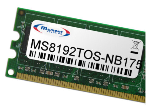 Memorysolution Memory Solution MS8192TOS-NB175 - 8 GB