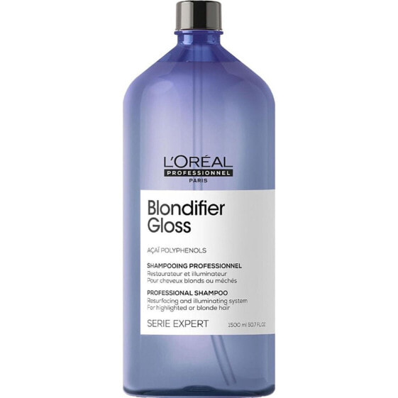 Шампунь мягкий для осветленных волос Loreal Serie Expert Blondifier Gloss 100 мл