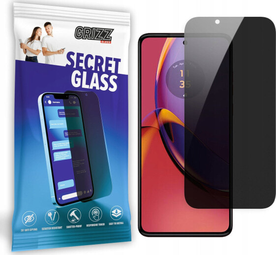 GrizzGlass Szkło prywatyzujące GrizzGlass SecretGlass do Motorola Moto G84 5G