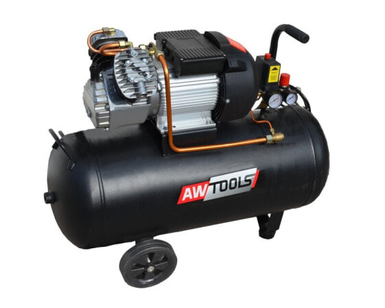 Awtools масляный компрессор ZVA-100L v Производительность 370/мин. 100 л. Танк