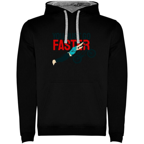 KRUSKIS Go Faster Two-Colour hoodie