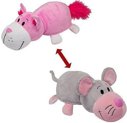 Мягкая игрушка Formatex Flipazoo Розовый кот - Мышь (FLP1036)