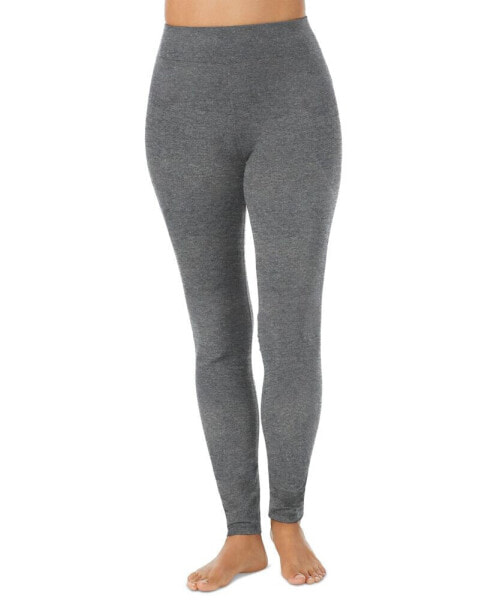 Women's Cottonwear High-Rise Wide-Waist Leggings