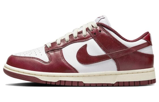 Nike Dunk Low PRM "Team Red"and White FJ4555-100 Sneakers