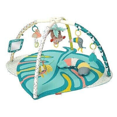 Infantino Go gaga! 4-In-1 Twist & Fold Activity Gym & Play Mat - Tropical