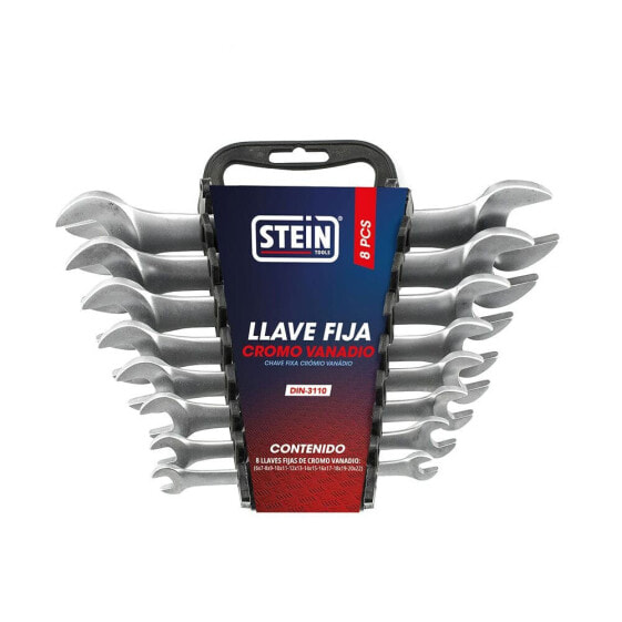 STEIN Fixed wrench set DIN-3110 8 pieces